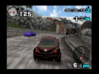 Beetle Adventure Racing! (Japan) In game screenshot